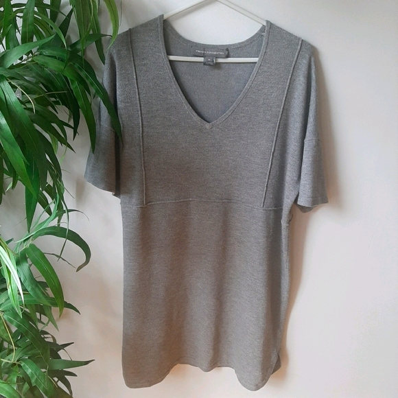 French Connection Dresses & Skirts - French Connection oversized knit tshirt dr…